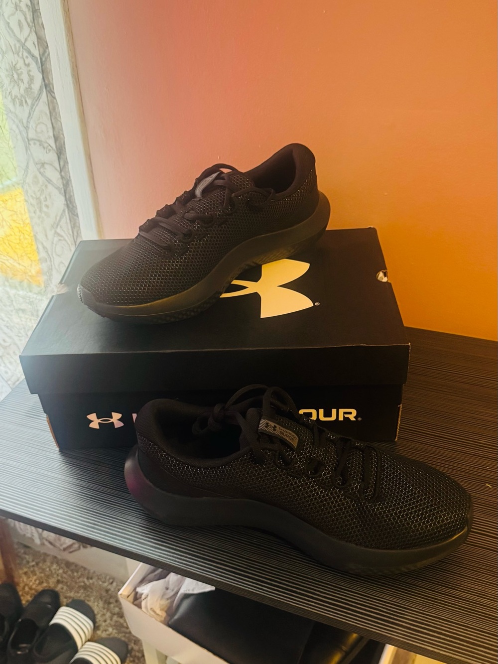 Black Under Armour Women's Charged Surge 4 Running Shoes